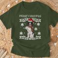 Buon Natale Border Collie Ugly Christmas Maglietta Regalos para ancianos