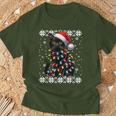 Cat Kitten Christmas Outfit Cats Mum Dad Christmas T-Shirt Geschenke für alte Männer