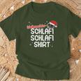 Christmas Sleep Sad Hamster Schlafi Schlafi T-Shirt Geschenke für alte Männer