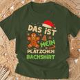 Das Ist Mein Plätzchen Back Outfit Christmas T-Shirt Geschenke für alte Männer