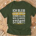 Christmas Ich Bleib So Wie Ich Bin Bin Ich Bleib T-Shirt Geschenke für alte Männer