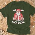 Ho Ho Fick Dich Christmas I Anti Christmas T-Shirt Geschenke für alte Männer