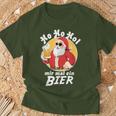 Ho Ho Hol Mir Mal Ein Bier Christmas Father Christmas T-Shirt Geschenke für alte Männer