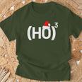 Ho3 Maths Physics Nerd Informatik Ho Hoch 3 Christmas T-Shirt Geschenke für alte Männer