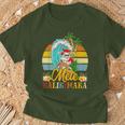 Mele-Kalikimaka Retro Santa Claus Shaka Hawaii T-Shirt Geschenke für alte Männer