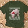 Pig Christmas Ugly Christmas Sweater T-Shirt Gifts for Old Men