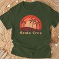 Santa Cruz Ca California 70S 80S Retrointage T-Shirt Geschenke für alte Männer