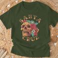 Vintage Santa Cruz California Tatuaggio Ca Ink Skull Maglietta Regalos para ancianos