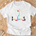 100 Ans De L'école De Bauhaus Logo Du Bauhaus T-Shirt Cadeaux pour les vieillards