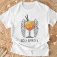 Aperol Sagrado En AerosolEntilador Aperollin Fun Aperoli Ii Camiseta unisex Regalos para ancianos