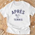 Apres-Tennis Après-Tennis T-Shirt Geschenke für alte Männer