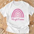 Bambino 1° Compleanno Ragazza Bambina Bimba Arcobaleno Ho Già 1 Anno Maglietta Regalos para ancianos