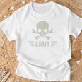 Bambino Camicie Tattiche American Skull Per Ragazzi Militare Camicia Esercito Maglietta Regalos para ancianos