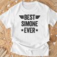 Best Simone Ever Maglietta Regalos para ancianos