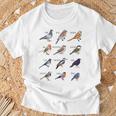 Birds Collection 'Ich Liebeogelund Die Natural' T-Shirt Geschenke für alte Männer