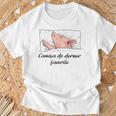 Camisa De Dormir Cerdito Pijama Cerdo Camiseta unisex Regalos para ancianos