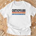 Castrovillari Italia Retro Anni '70 '80 Style Maglietta Regalos para ancianos