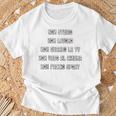 Cccp Non Studio Non Lavoro Maglia Con Maniche Raglan Maglietta Regalos para ancianos