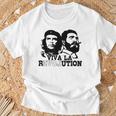 Che Guevara E Fideliva La Revolucion Rivoluzione Cubana Maglietta Regalos para ancianos