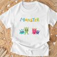 Children's 3Rd Birthday Ich Bin Schon 3 Jahre Junge Kleine Monster T-Shirt Geschenke für alte Männer