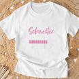 Children's Big Sister Loading 2025 I Will Große Schwester 2025 T-Shirt Geschenke für alte Männer