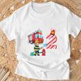 Children's Birthday Feuerwehr Aufgepasst Ich Bin Jetzt 2 Jahre T-Shirt Geschenke für alte Männer