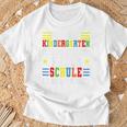 Children's Danke Kindergarten Für Die Unvergessliche Zeit Hello Schule T-Shirt Geschenke für alte Männer