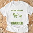 Children's Ein Glück Werde Ich Großer Bruder Dinosaur T-Shirt Geschenke für alte Männer