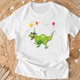 Children's Geburtstags 5 Jahre Junge Dinosaurier Dino Ich Bin 5 T-Shirt Geschenke für alte Männer