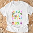 Children's Kindergarten Child 2024 Ich Gehe In Den Kindergarten T-Shirt Geschenke für alte Männer