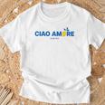 Ciao Amore X Livelife Italia Hello Love Italian Amo T-Shirt Geschenke für alte Männer