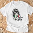 Ciao Bella Italian Flag Sunglasses Language T-Shirt Gifts for Old Men