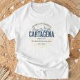 Colombia Retro Styleintage Cartagena T-Shirt Geschenke für alte Männer