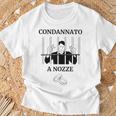 Condannato A Nozze Regalo Per Il Futuro Sposo Celibato Maglietta Regalos para ancianos