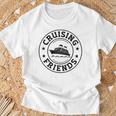 Cruise Retrointage Cruise Ship Friends T-Shirt Geschenke für alte Männer