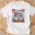 Cuban Flag Outfit Idea Latin Heritage For & Cuba Flag T-Shirt Gifts for Old Men