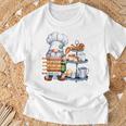 Cupcake Cookie Baking Crew Decoratore Chef Pasticceria Baker Gnomo Maglietta Regalos para ancianos