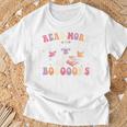 Cute Ghost Book Read More Books Teachers Halloween T-Shirt Gifts for Old Men