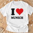 Me Encanta Munich Camiseta unisex Regalos para ancianos
