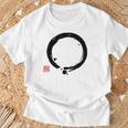 Enso Zen Buddismo Circle Sumi-E Maglietta Regalos para ancianos