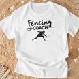 Esgrima Entrenador Esgrima Esgrima Deportiva Esgrima Camiseta unisex Regalos para ancianos