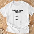 Adhd T-Shirt Geschenke für alte Männer