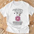 Ich Weiß Das Ich Ein Rad Ab Habe Donut I Know That T-Shirt Geschenke für alte Männer