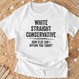 Conservative Gifts, Conservative Shirts, Republican Shirts, Straight Shirts, Funny Shirts, White Shirts