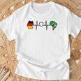 German Brazil Flag T-Shirt Geschenke für alte Männer