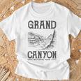 Grand Canyon Npintage Souvenir Gray T-Shirt Geschenke für alte Männer