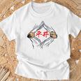 Hirai Avec Nom De Famille Drôle Poitrine Nom Intéressant Marchandisesêtements Calligraphie Incluse Drôle De Neta Hommes T-Shirt Cadeaux pour les vieillards