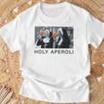 Holy Aperoli X Nonnen Christi Spritz Aperollin Fun Aperoly T-Shirt Geschenke für alte Männer