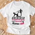 Ich Bin Der Depp Jga Poltern Team Groom Pink T-Shirt Geschenke für alte Männer