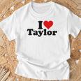 Ich Liebe Taylor T-Shirt Geschenke für alte Männer